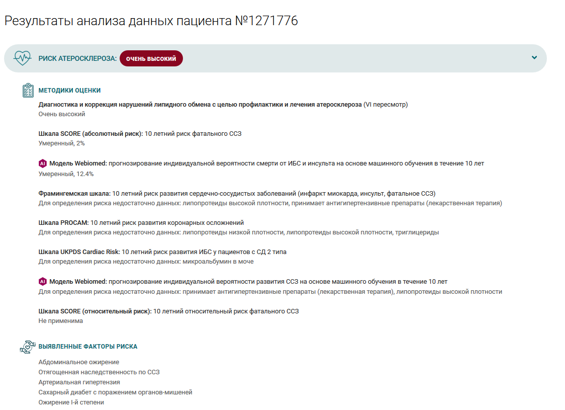 Результаты запроса