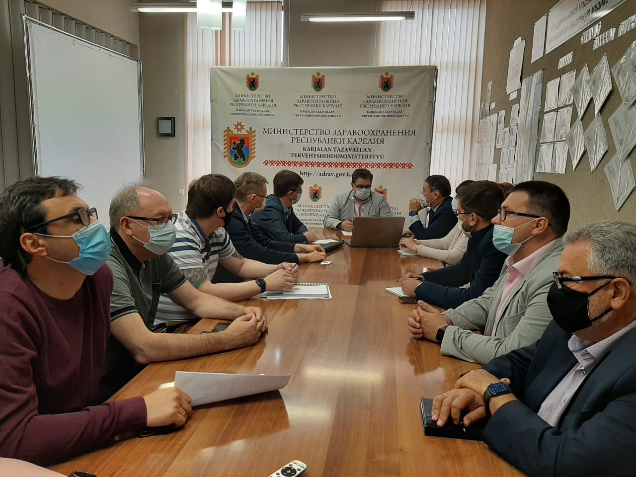 На совещании в Минздраве Карелии